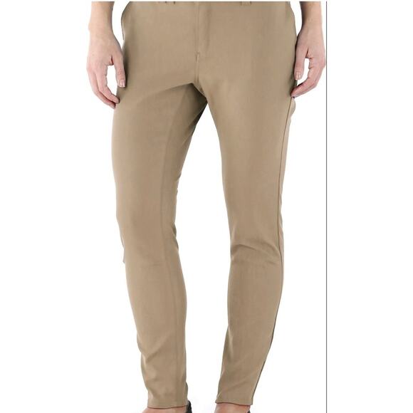M by Novara Tuxedo Park Bike Pant  Cycling Pant Commuter Pant Ankle Tan Size 12 - Picture 1 of 16
